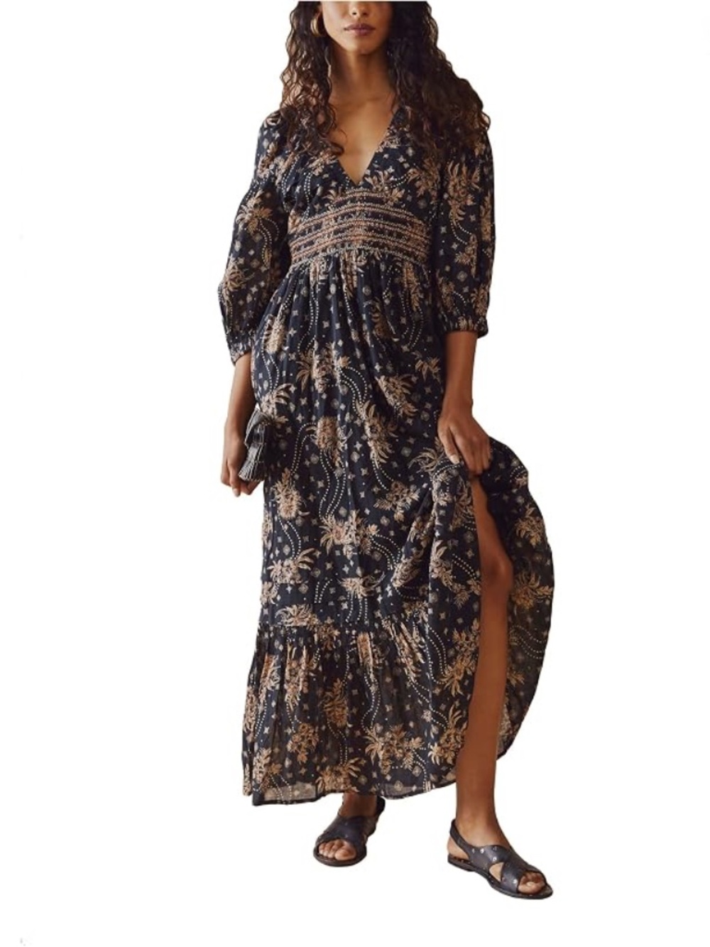 Free People Golden Hour Maxi Dress (with pockets!)